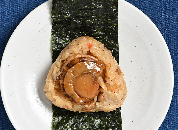 バター風味の帆立旨煮