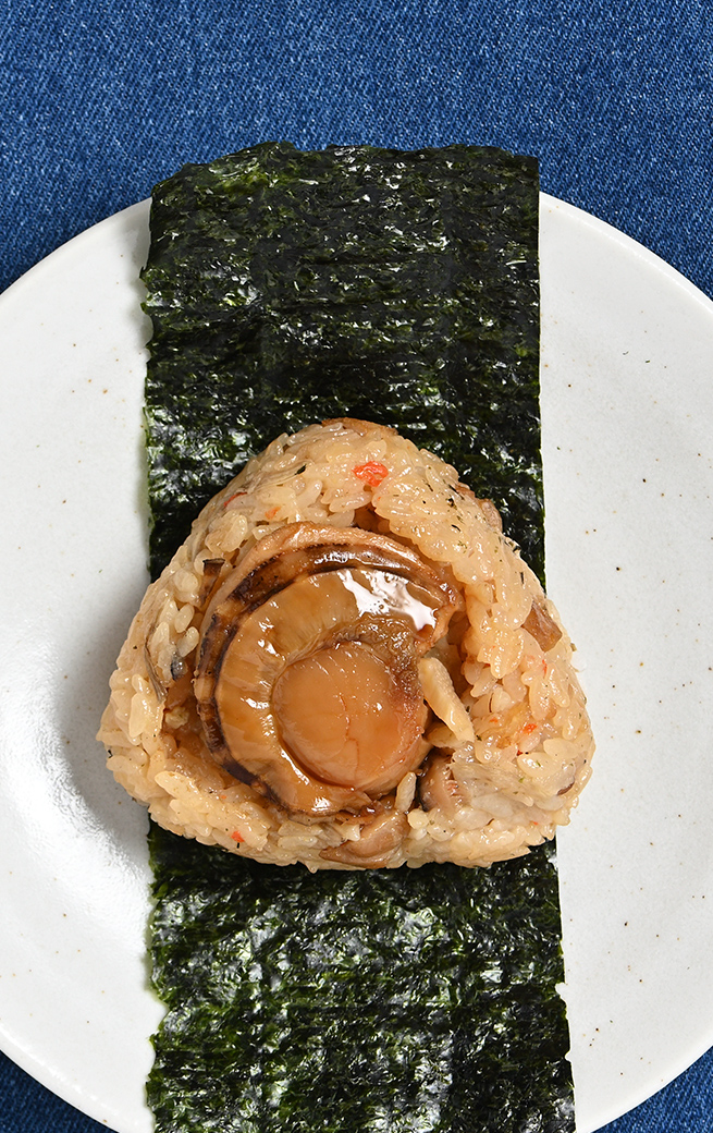 バター風味の帆立旨煮